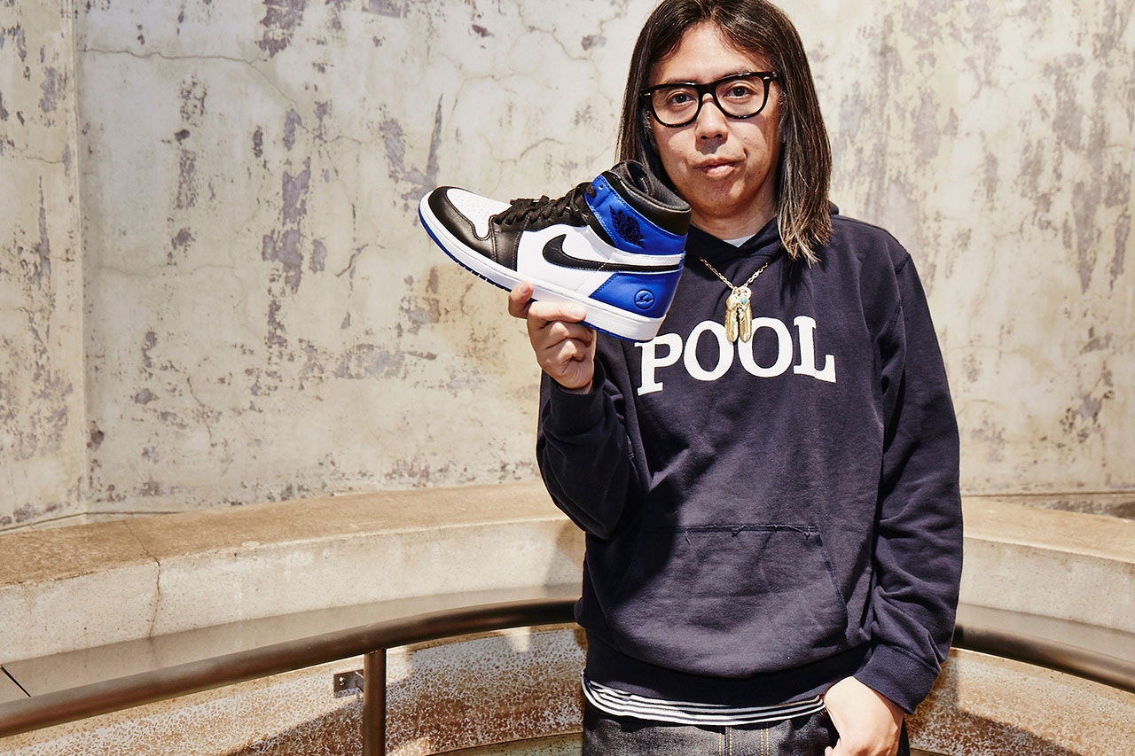 Hiroshi Fujiwara – Cha đẻ của thương hiệu Fragment Design trên tay đôi Nike Air Jordan 1 x Fragment Design 201