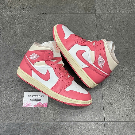 631 - Giày Air Jordan 1 Mid Strawberries và Cream - BQ6472-109