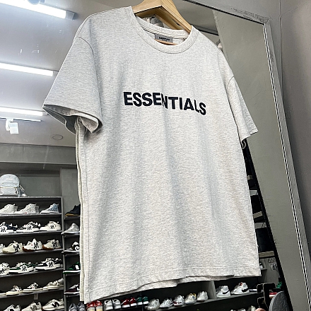 201 - ÁO TEE FEAR GOD ESSENTIALS HEATHER OAT SS20