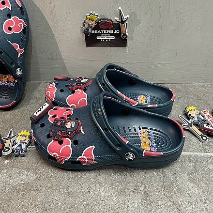 502 - GIÀY CLOG UNISEX CROCS CLASSIC x NARUTO SHIPPUDEN PACK 2024 - ITACHI 209883