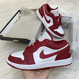 Giày Jordan 1 Low Cardinal Red Chính Hãng (553560-607)