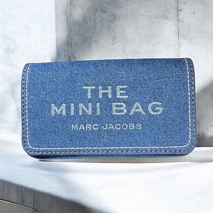 727 - Túi Mini Bag Marc Jacobs Denim - 2F4SMN010S03 474