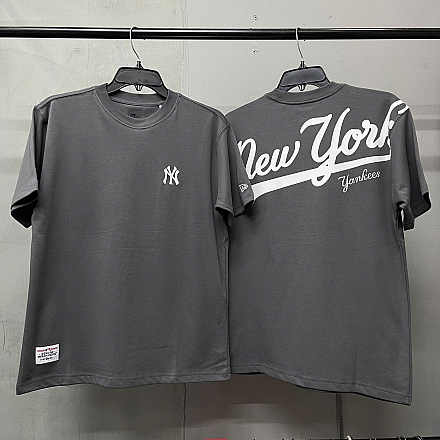 681 - Áo Thun New Era New Yorks Yankees Xám - 13565522