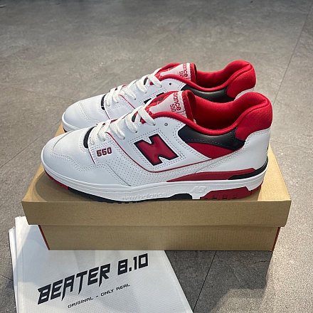 120 - NEW BALANCE 550 TEAM RED  - BB550SE1