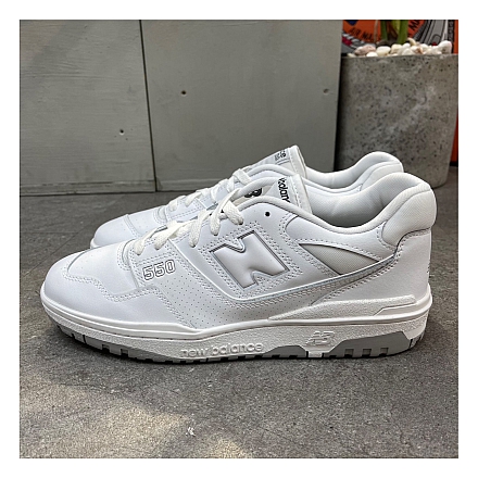 119 - NEW BALANCE 550 WHITE GREY - BB550PB1