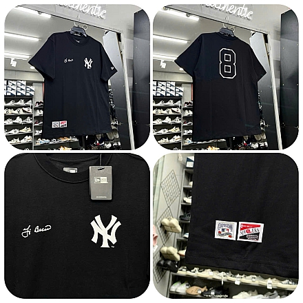 579 - ÁO THUN NEW ERA NEW YORK SỐ 8 ĐEN - 11929491