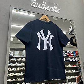 114 - Áo NEW ERA NY BLACK BIG LOGO NAVY - 13086493