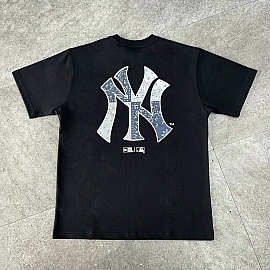 435 - ÁO THUN NEW ERA x MLB BIG PAISLEY SS24 NEW YORK YANKEES BLACK - 14179141