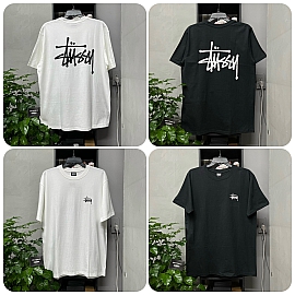 206 - ÁO TEE STUSSY BASIC BLACK/WHITE - 1904762