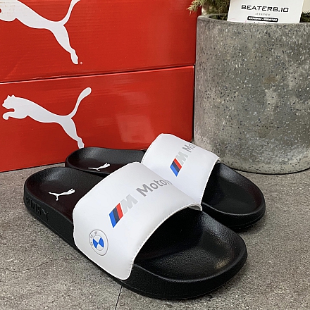 399 - DÉP PUMA x BMW MOTORSPORT LOGO LEADCAT 2.0 FLIP "WHITE" - 30741102