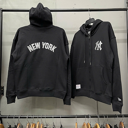 652 -  Áo Khoác Zip New Era New York Yankees Black - 14385513