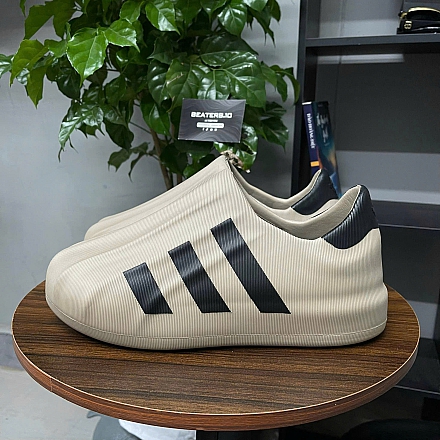 372 - ADIDAS SUPERSTAR ADIFOM BEIGE BLACK - HQ8755