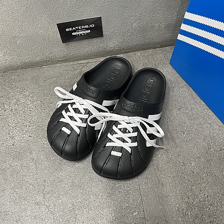 380 - DÉP SỤC ADIDAS ADILETTE CLOGS CORE BLACK - GZ5886