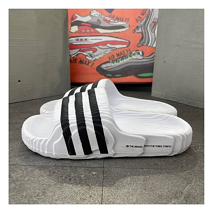 327 - DÉP QUAI NGANG ADIDAS ADILETTE 22 WHITE IF3668