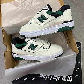 175 - NEW BALANCE 550 GREEN BLACK BEGEI - BB550VTC