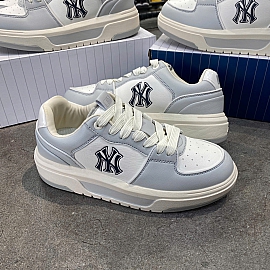 618 - GIÀY MLB CHUNKY LINER SL SAFFIANO NEW YORK YANKEES GREY - 3ASXCLS4N-50GRS