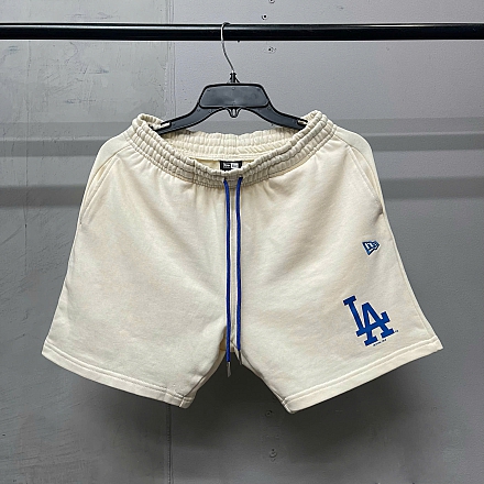 664 - Quần Short New Era LA Dodger Cream Blue - 14122018