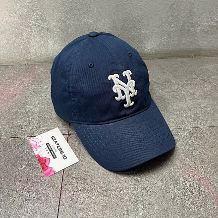 78 - Mũ Nón Lưỡi Trai MLB New York Yankees, Nón Bóng Chày màu Navy, Denim