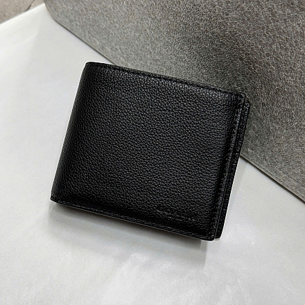 163 - Ví Nam Coach 3 In 1 Wallet Black - F74991